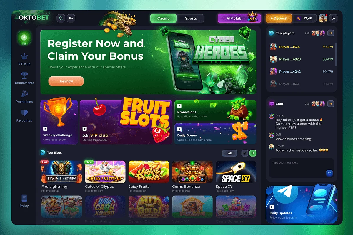 Virgin casino slots